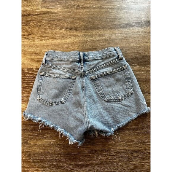 Agolde Parker Vintage Cut Off Short in Riptide Medium Wash Size 23 - Picture 7 of 7